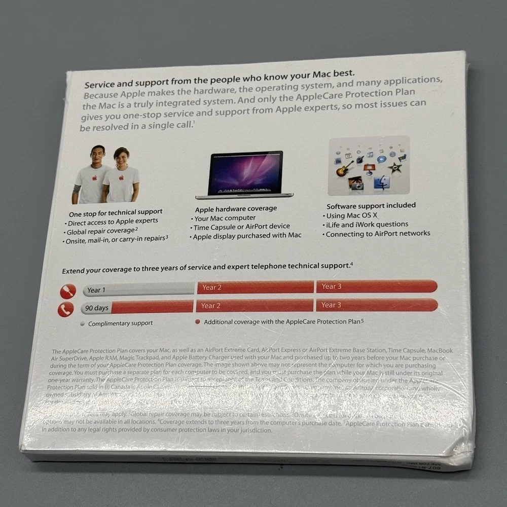 AppleCare‎ Protection Plan iMac MC245LL/A Brand New Sealed